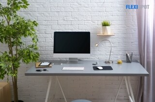 My Working From Home Desk Setup as a PhD Student - Ergonomic Home Office  Tour 