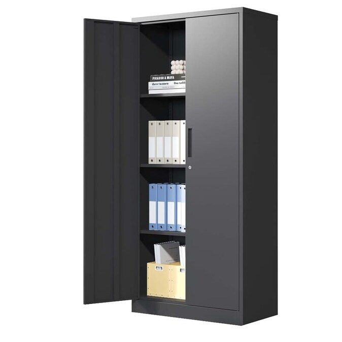 SC3B Basic Metal Garage Storage Cabinet with 3 Shelves