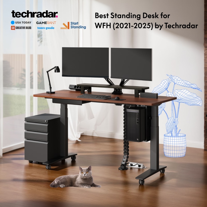 Premium Standing Desk E7 Pro | Height Adjustable Ergonomic Desk