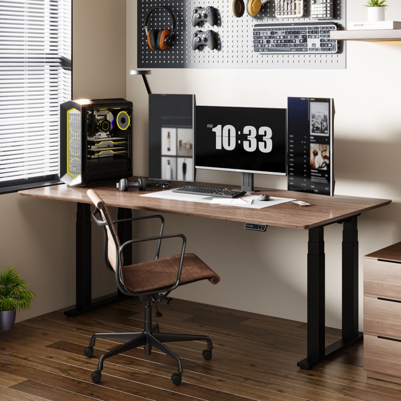 E7 Plus Four Leg Standing Desk | Flexispot