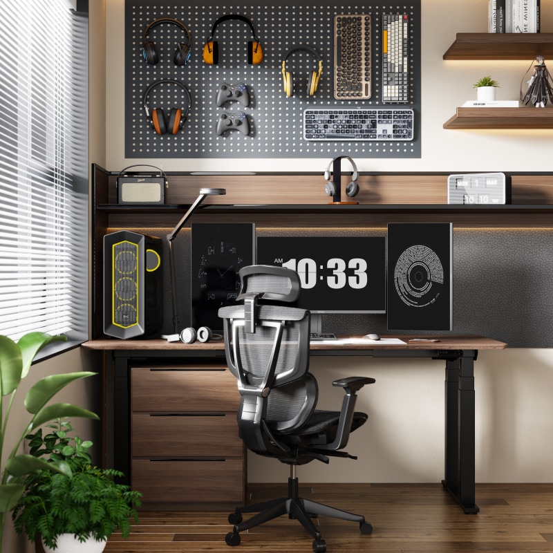 E7 Plus Four Leg Standing Desk | Flexispot
