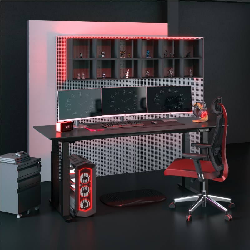 E7 Plus Four Leg Standing Desk | Flexispot